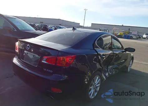 2010 Lexus Is 250 из США, поврежденный, VIN JTHBF5C29A5112106